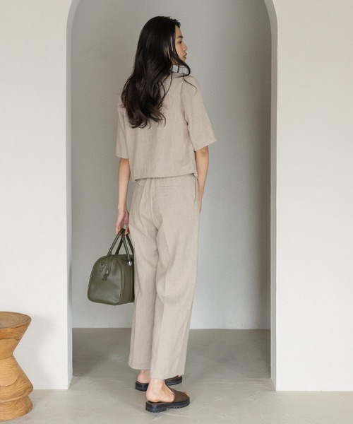 eL（エル）の「【eL】Manish Wide Pants/196481（その他パンツ）」 - WEAR