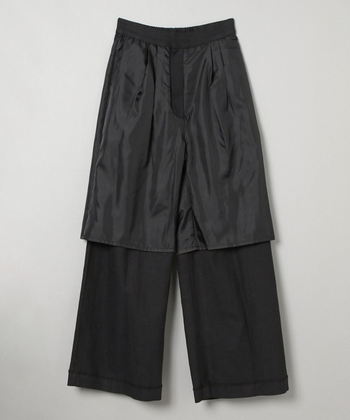 eL（エル）の「【eL】Manish Wide Pants/196481（その他パンツ・レディース・ホワイト/ブラック/ナチュラル・FREE）」の9枚目の写真