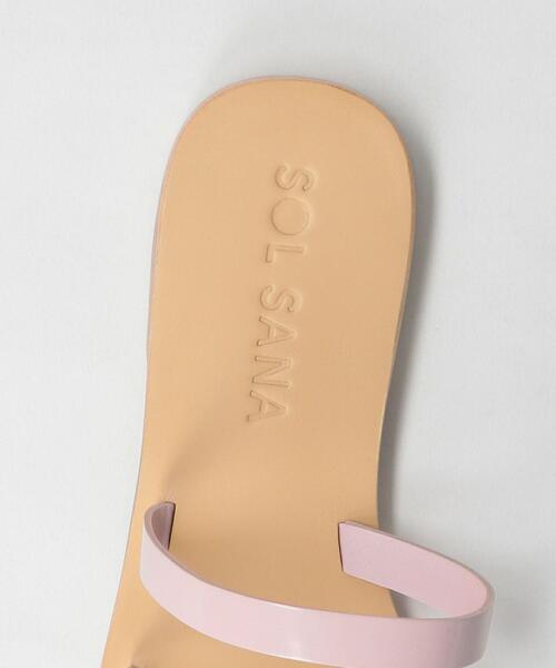 SOL SANA（ソルサナ）の「＜SOL SANA＞SONNY スライダー サンダル（サンダル・レディース・ライトピンク/ゴールド・37/38/36）」の12枚目の写真