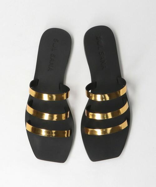 SOL SANA（ソルサナ）の「＜SOL SANA＞SONNY スライダー サンダル（サンダル・レディース・ライトピンク/ゴールド・37/38/36）」の19枚目の写真