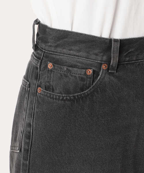 HAIKURE/ハイクル】BETHANY Black(wide leg)（デニムパンツ）｜AP