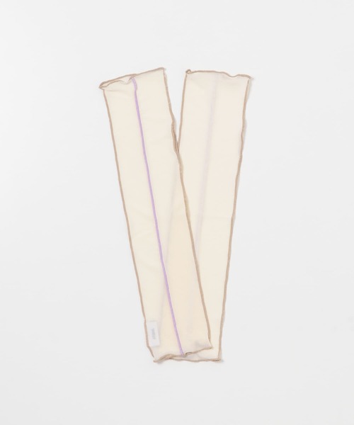 SMELLY（スメリー）の「シアーメローアームカバー（アームカバー・レディース・ブルー/ホワイト/ミント・-）」の8枚目の写真