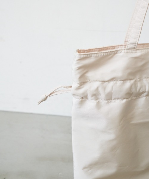 Auntie Rosa Holiday（アンティローザホリデー）の「2WAY巾着バッグ（トートバッグ・レディース・ブラック/ブラウン/ホワイト・FREE）」の11枚目の写真