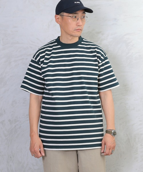 Goodwear USAコットン袖リブヘンリーネックロンT | バックヤードファミリー(BACKYARD FAMILY) | マルイウェブチャネル [グッドウェア] BIG ロンT ヘンリーネック 袖リブ USAコットン メンズ レディース