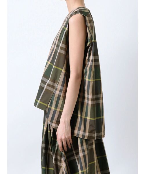 ELENDEEK☆ブラウス ELENDEEK(エレンディーク)CROSS KNOT BLOUSE 18春夏