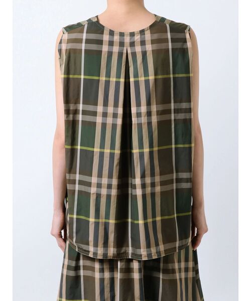 【セール】Vネックタックブラウス【セットアップ可能】（シャツ/ブラウス）｜ELENDEEK（エレンディーク）