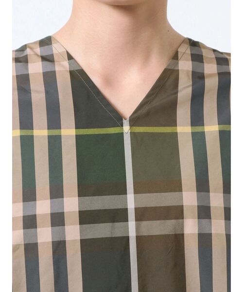 【セール】Vネックタックブラウス【セットアップ可能】（シャツ/ブラウス）｜ELENDEEK（エレンディーク）