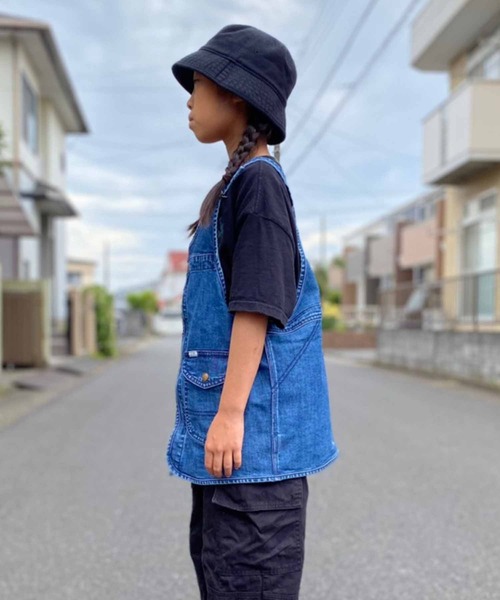 Lee（リー）の「Lee/リー WHIZIT VEST ベスト（ベスト・キッズ・カーキ/インディゴブルー/ベージュ・130/140）」の17枚目の写真