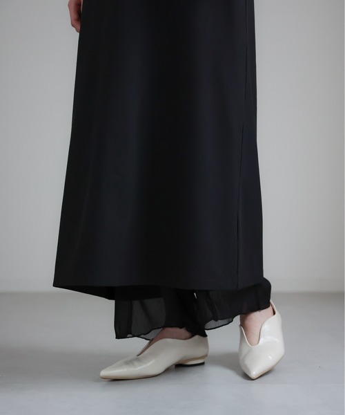 sakishimatokyo（サキシマトーキョー）の「シアーパンツ（その他パンツ・レディース・ブラック/ライトグレー/ネイビー/ライトパープル・FREE）」の19枚目の写真