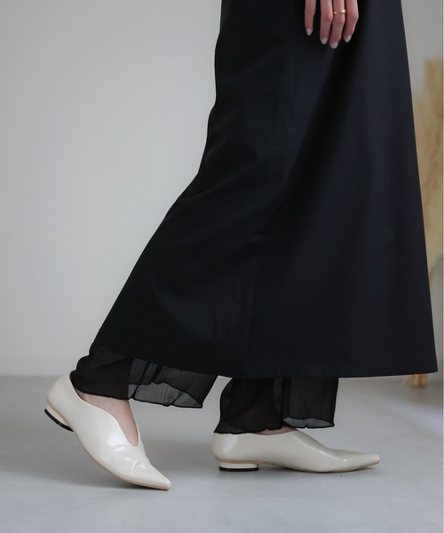 sakishimatokyo（サキシマトーキョー）の「シアーパンツ（その他パンツ・レディース・ブラック/ライトグレー/ネイビー/ライトパープル・FREE）」の13枚目の写真