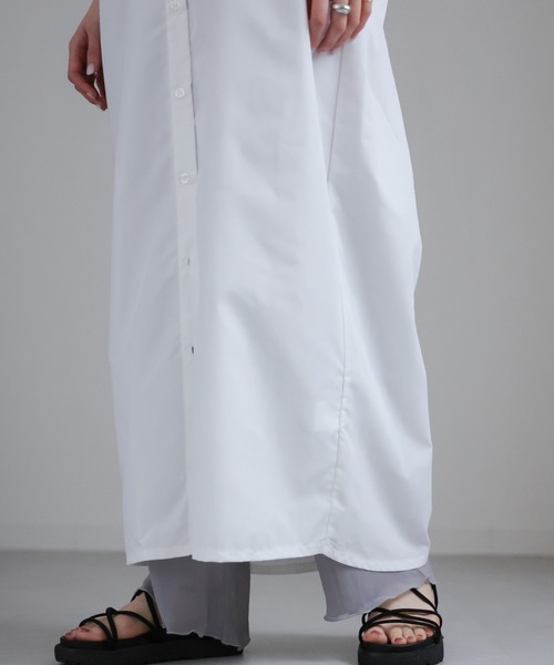 sakishimatokyo（サキシマトーキョー）の「シアーパンツ（その他パンツ・レディース・ブラック/ライトグレー/ネイビー/ライトパープル・FREE）」の7枚目の写真