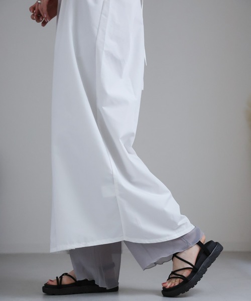 sakishimatokyo（サキシマトーキョー）の「シアーパンツ（その他パンツ・レディース・ブラック/ライトグレー/ネイビー/ライトパープル・FREE）」の14枚目の写真