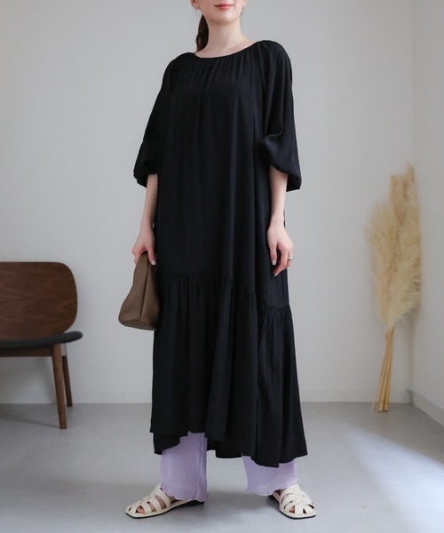 sakishimatokyo（サキシマトーキョー）の「シアーパンツ（その他パンツ・レディース・ブラック/ライトグレー/ネイビー/ライトパープル・FREE）」の15枚目の写真