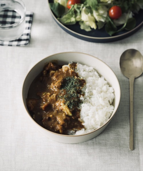 URBAN RESEARCH DOORS（アーバンリサーチドアーズ）の「DOORS LIVING PRODUCTS　comfy ボウル18cm（食器・レディース・アイボリー/ネイビー・-）」の2枚目の写真