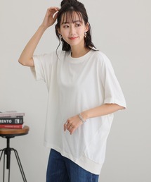 ゆったりロールアップカットソー