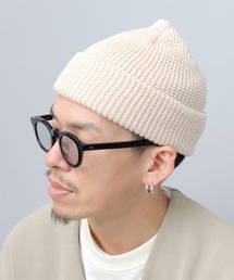 Basiquenti | アクリル ワッフル ニットワッチ(ニットキャップ/ビーニー)