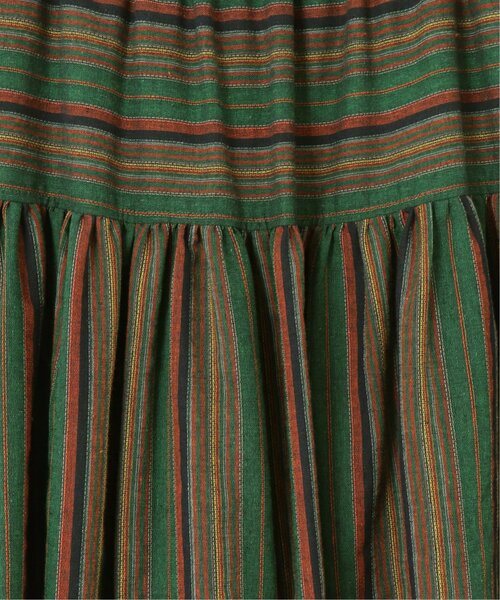 DOUBLE NAME（ダブルネーム）の「マルチ切り替えギャザースカート（スカート・レディース・グリーン/オレンジ・FREE）」の8枚目の写真