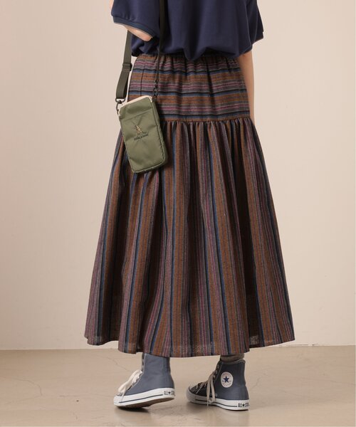 DOUBLE NAME（ダブルネーム）の「マルチ切り替えギャザースカート（スカート・レディース・グリーン/オレンジ・FREE）」の11枚目の写真