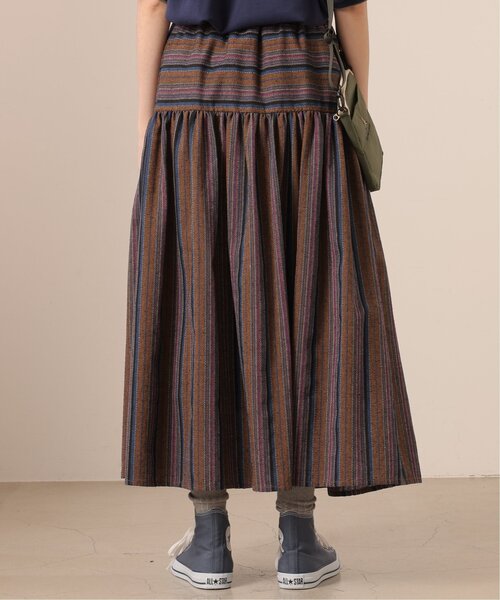 DOUBLE NAME（ダブルネーム）の「マルチ切り替えギャザースカート（スカート・レディース・グリーン/オレンジ・FREE）」の15枚目の写真