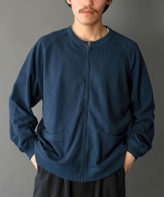 10.4ozブロックインレージップカーディガン