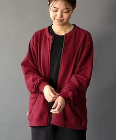 10.4ozブロックインレージップカーディガン