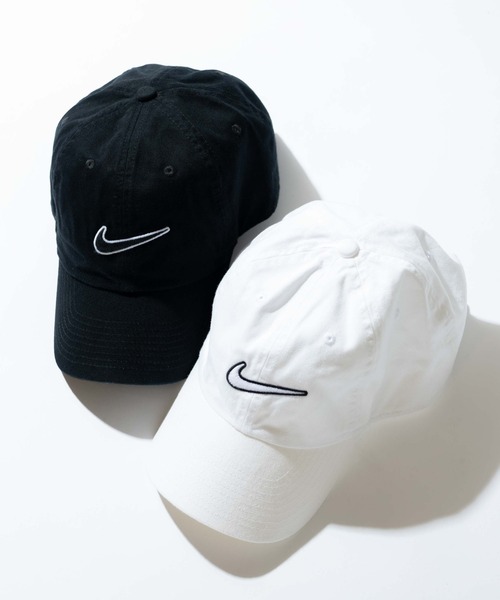 NIKE（ナイキ）の「WEGO/【WEB限定】NIKE H86 エッセンシャル　スウォッシュ　キャップ（キャップ・メンズ・ホワイト/ブラック・FREE）」の12枚目の写真