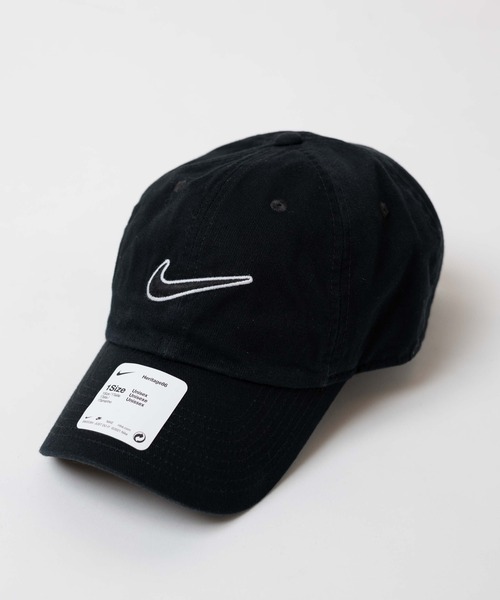 NIKE（ナイキ）の「WEGO/【WEB限定】NIKE H86 エッセンシャル　スウォッシュ　キャップ（キャップ・メンズ・ホワイト/ブラック・FREE）」の10枚目の写真