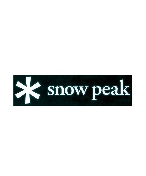 Snow Peak Logo Sticker - Asterisk M