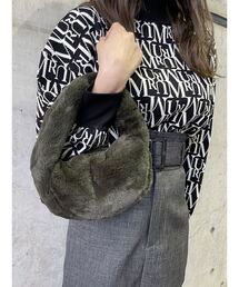 MURUA | フェイクファーミニバッグ(ハンドバッグ)