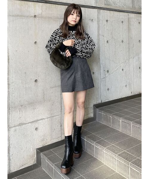 MURUA（ムルーア）の「フェイクファーミニバッグ（ハンドバッグ・レディース・マスタード/カーキ・FREE）」の16枚目の写真