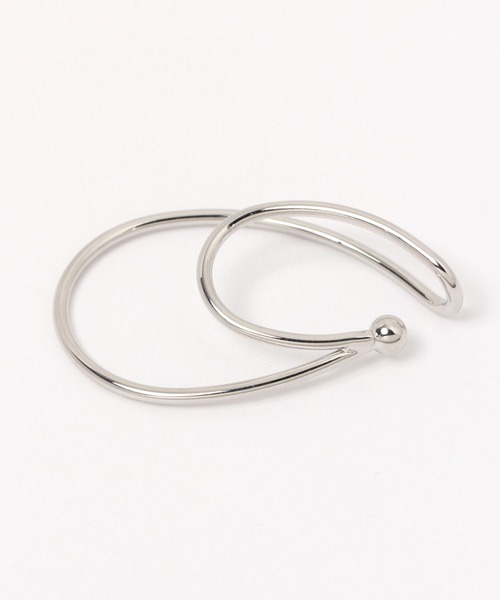 LAKOLE（ラコレ）の「ダブルスリムラインイヤーカフ / 964411（イヤーカフ・レディース・その他1/その他2・FREE）」の4枚目の写真