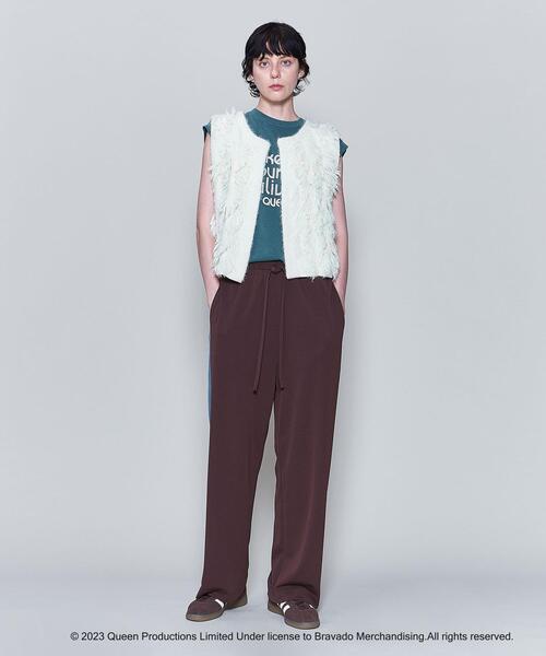 6（ロク）の「＜6(ROKU)＞QUEEN KEEP YOUR SELF ノースリーブTシャツ（Tシャツ/カットソー・レディース・ダークグリーン/ロイヤルブルー・FREE）」の13枚目の写真