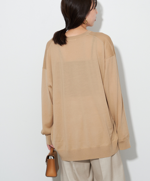 Plage Low V Neck ニット Low V Neck ニット（ニット／セーター）｜Plage（プラージュ）の