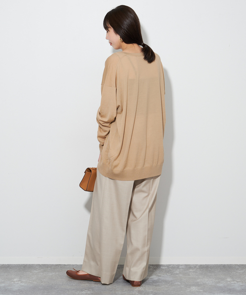 plage（プラージュ）の「Fine Gauge Vネックニット（ニット/セーター