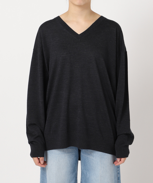 プラージュ　美品♡Fine Gauge Vニット　トップス　カットソー プラージュ 美品♡Fine Gauge Vニット トップス カットソー