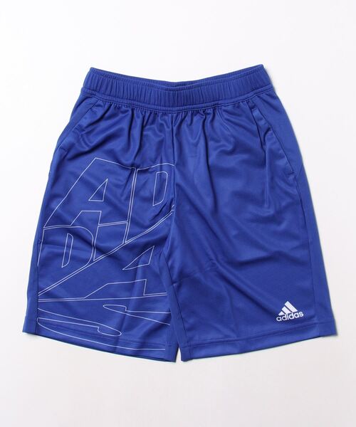 adidas（アディダス）の「《adidas》YBMHグラフィックショーツ（その他パンツ・キッズ・ブルー/ネイビー/ブラック×ホワイト・150/140/160）」の3枚目の写真
