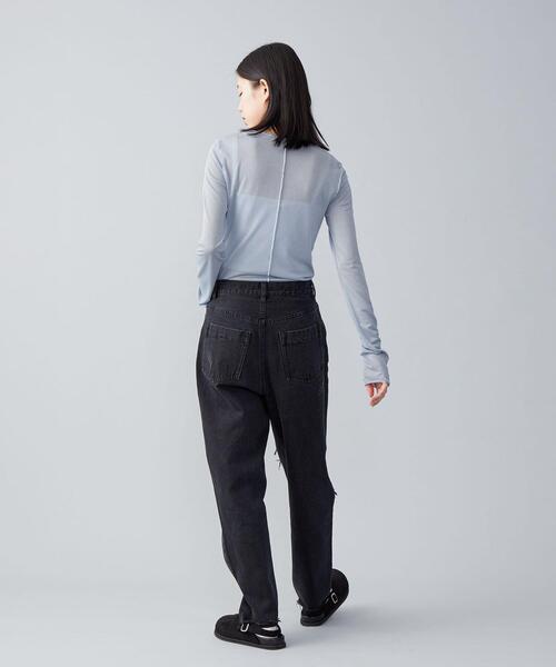 CITEN（シテン）の「＜CITEN＞ラメ シアー トップ
