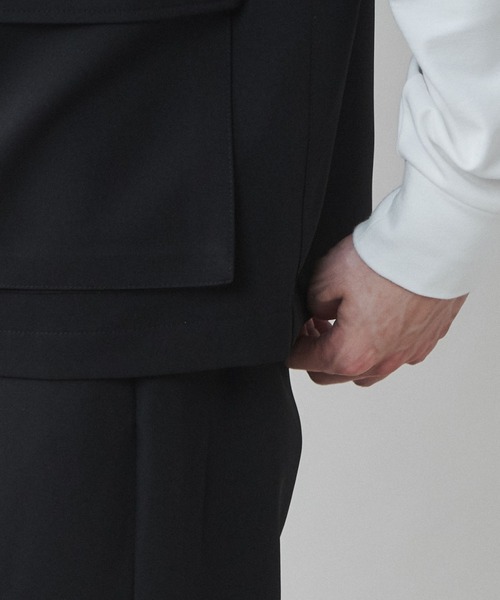 LUCY（ルーシー）の「LUCY/【セットアップ対応】トロミマルチポケットベスト（ベスト・メンズ・ブラック/ブルー系その他・FREE）」の9枚目の写真