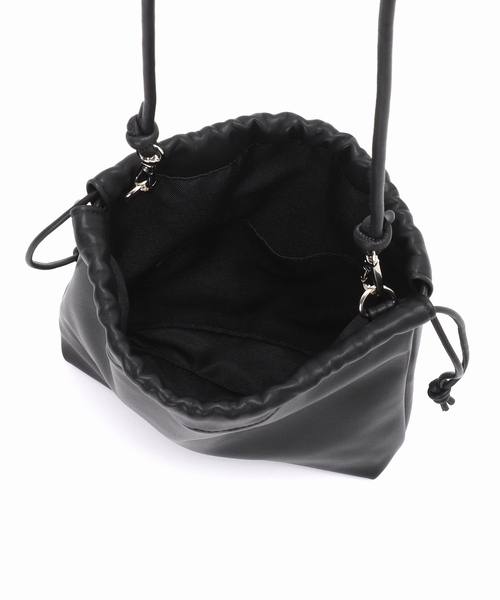 JOURNAL STANDARD relume(ジャーナルスタンダード レリューム)の「《追加》RELUME巾着バッグ(ショルダーバッグ・レディース・ブラック/マルーン/ホワイト/ブルー・FREE)」の15枚目の写真