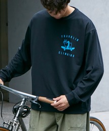 Franklin Climbing | 【Franklin Climbing】ブルドッグ＆スケボープリント ロンTee(Tシャツ/カットソー)