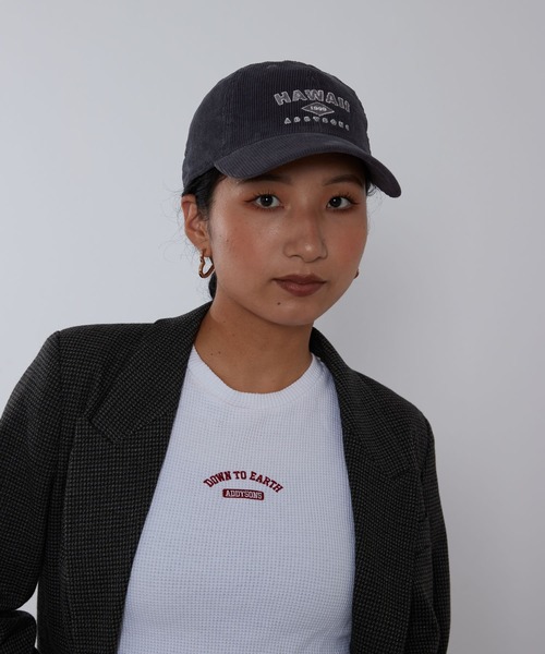 I's アイズ あのちゃん ano コーデュロイキャップ Amazon.co.jp: あのちゃん キャップ anoロゴキャップ ブルー