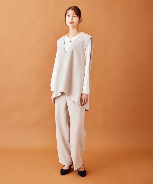Jayro(ジャイロ)の「起毛ツイルタックパンツ(その他パンツ・レディース・グリーン/ブラック/グレー・M)」の20枚目の写真
