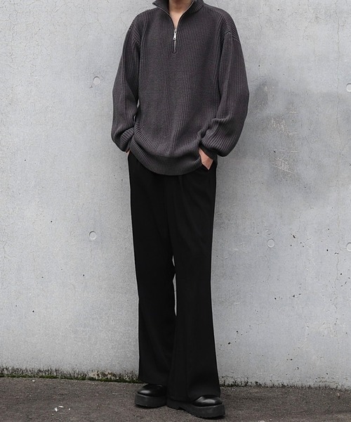 Loose/ルース(ルース)の「長袖ニット(ニット/セーター・メンズ・グレー系その他・L)」の2枚目の写真