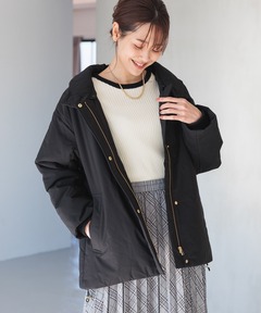 セール】エコファー付きフードミリタリーブルゾン◇（ブルゾン