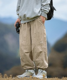 aimoha outdoorワイド テーパード 吸水速乾 ユニセックス アンクルパンツ