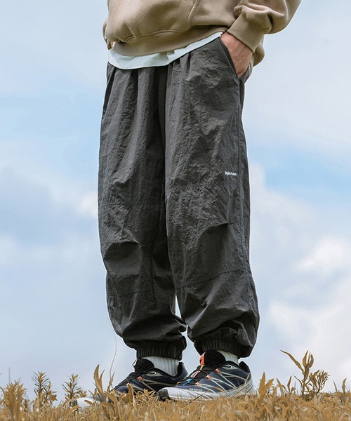aimoha(アイモハ)の「aimoha outdoorワイド テーパード 吸水速乾 ユニセックス アンクルパンツ(その他パンツ・レディース・ベージュ/ダークグレー/ブラック・MEDIUM/X-LARGE/LARGE)」の9枚目の写真