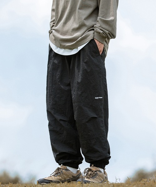 aimoha(アイモハ)の「aimoha outdoorワイド テーパード 吸水速乾 ユニセックス アンクルパンツ(その他パンツ・レディース・ベージュ/ダークグレー/ブラック・MEDIUM/X-LARGE/LARGE)」の5枚目の写真