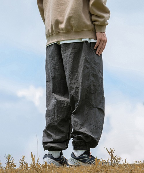aimoha(アイモハ)の「aimoha outdoorワイド テーパード 吸水速乾 ユニセックス アンクルパンツ(その他パンツ・レディース・ベージュ/ダークグレー/ブラック・MEDIUM/X-LARGE/LARGE)」の12枚目の写真