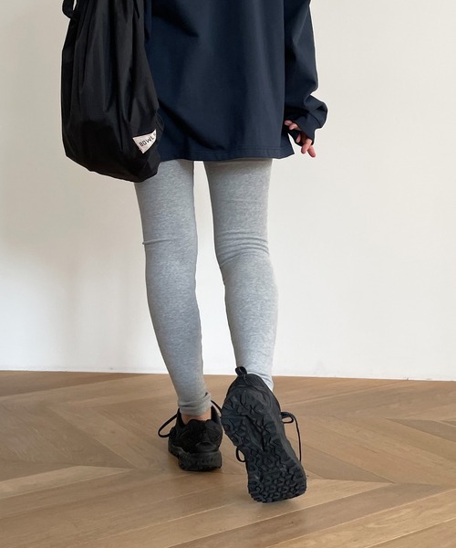 CANAL JEAN（キャナルジーン）の「El mar　あったかレギンス（レギンス/スパッツ・レディース・ブラック/グレー/ブラウン/チャコールグレー/オートミール・ONE SIZE）」の17枚目の写真