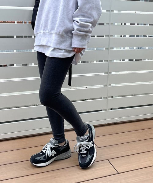 CANAL JEAN（キャナルジーン）の「El mar　あったかレギンス（レギンス/スパッツ・レディース・ブラック/グレー/ブラウン/チャコールグレー/オートミール・ONE SIZE）」の15枚目の写真